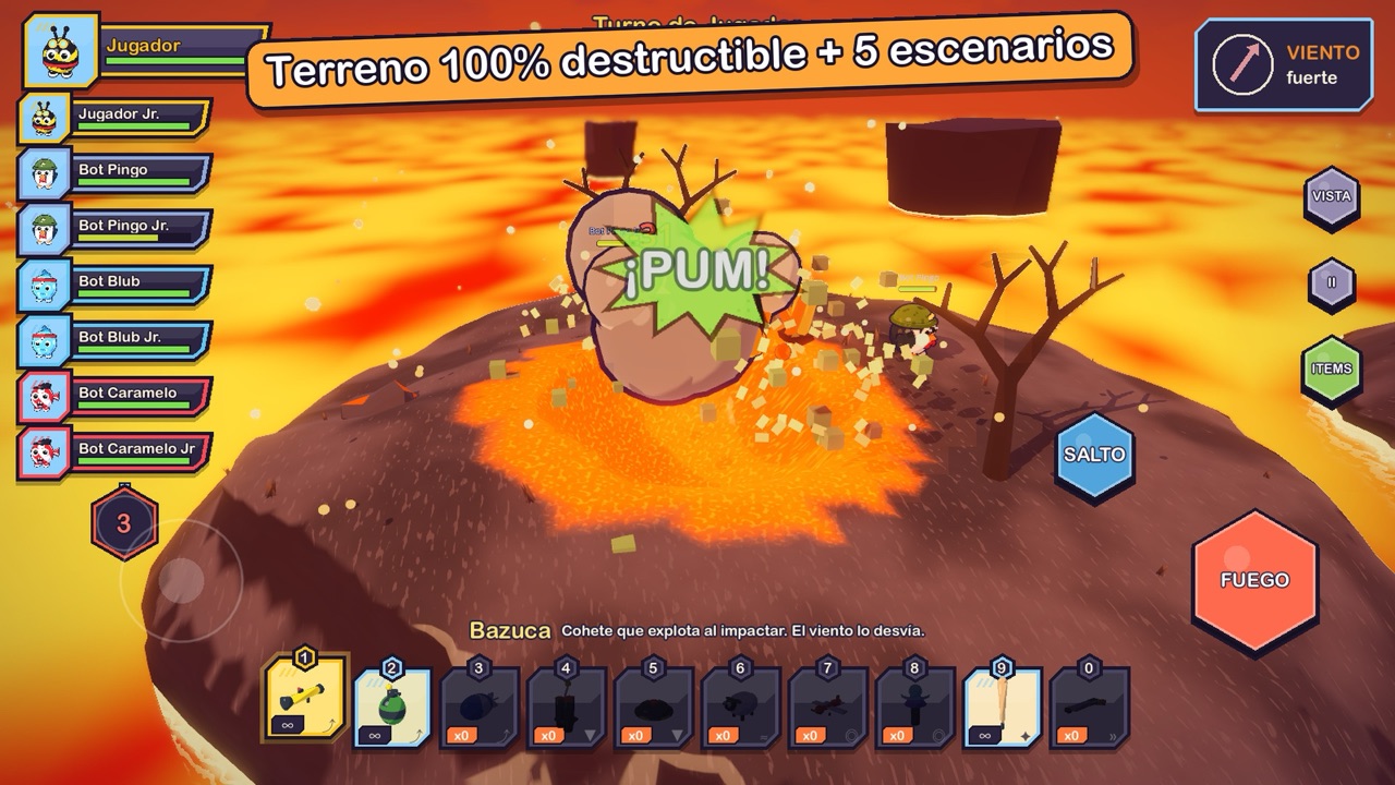 Explosión en el volcán