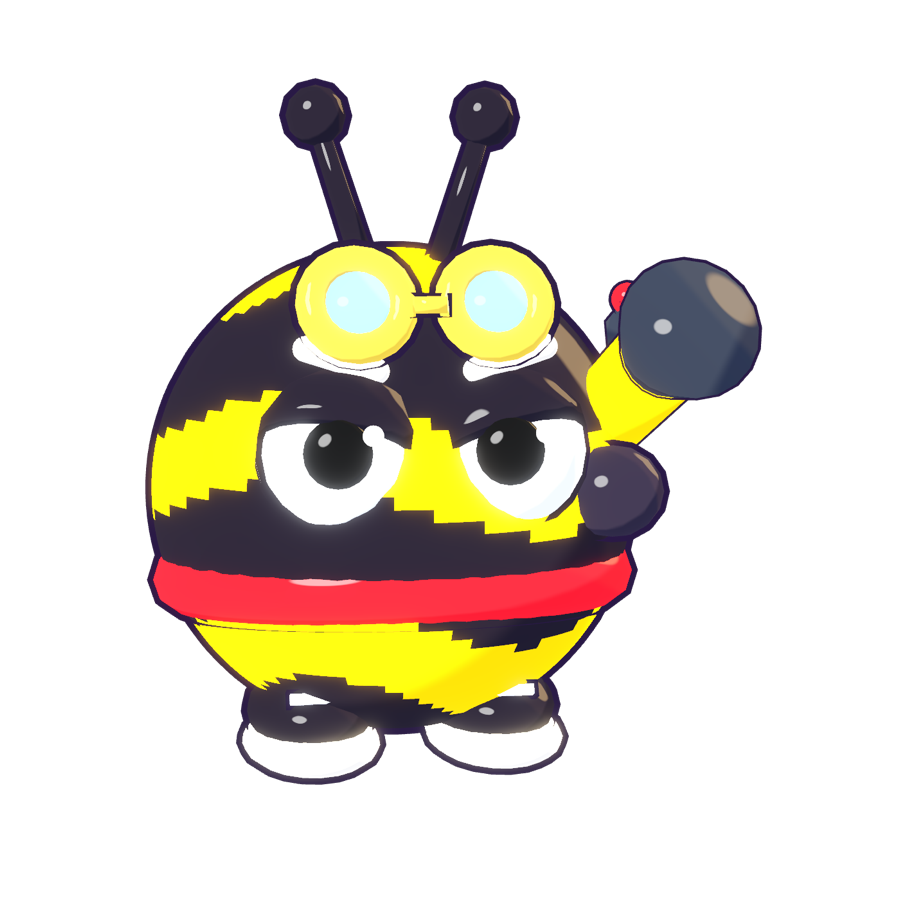 Zumbi, la abeja con bazuca